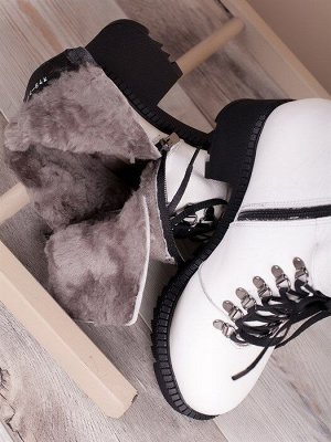 Комфортные зимние ботинки в городском стиле/ Гриндерсы (9864-KA-842-454)