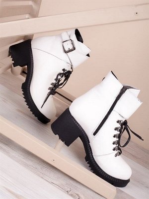 Комфортные зимние ботинки в городском стиле/ Гриндерсы 9864-KA-842-454