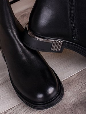 PINIOLO Ботинки женские зимние натуральная кожа/ Стильные женские ботинки оптом  HS22-48M