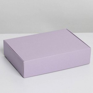 Коробка складная «Лавандовая», 21 х 15 х 5 см