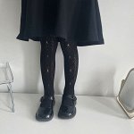 Колготки для девочки цвет черный