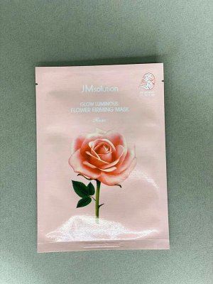 JMsolution Glow Flower Firming Mask Rose Тканевая маска с экстрактом дамасской розы