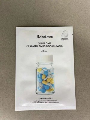 JMsolution Derma Care Ceramide Aqua Capsule Mask Medi Восстанавливающая целлюлозная маска с керамидами