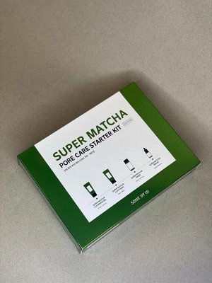 Some by mi Super Matcha Pore Care Starter Kit Набор миниатюр с Матча (4 предмета)