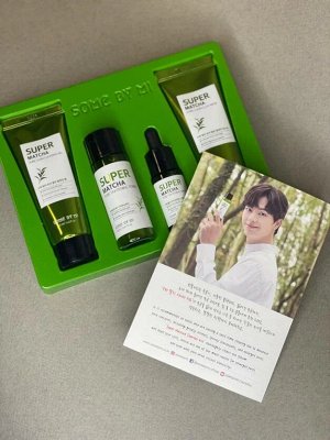 Some by mi Super Matcha Pore Care Starter Kit Набор миниатюр с Матча (4 предмета)