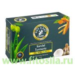 Мыло Натуральное Аюрведический Сандаловое с Куркумой(Sandal Turmeric) Дэй Ту Дэй Кэр 75гр