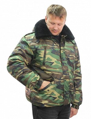 Куртка НОРД тк.Смесовая цв.Зеленый КМФ