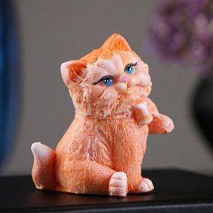 Фигурное мыло "Котёнок с бантиком" 150 гр