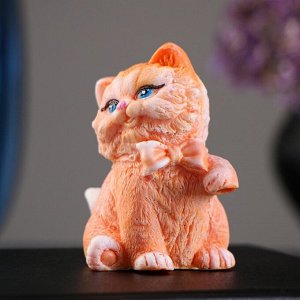 Фигурное мыло "Котёнок с бантиком" 150 гр