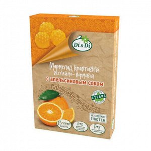 Мармелад желейно-формовой с апельсиновым соком, 155 г