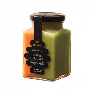 Мёд-суфле "ягода годжи, зелёный чай и имбирь", 340 г