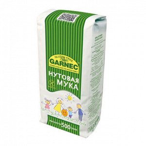 Мука нутовая, без глютена Гарнец, 500 г