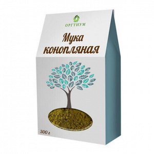 Мука конопляная, без глютена Оргтиум, 300 г