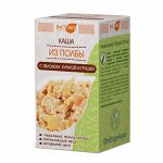 Каша из полбы с яблоком, курагой и грушей