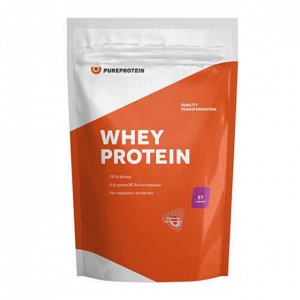Сывороточный протеин "Клубника со сливками" Pure Protein, 420 г