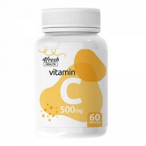 Витамин С 500 мг, капсулы 4fresh HEALTH, 60 шт