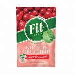Кисель овсяный &quot;Клюквенный&quot; Fit Parad, 50 г