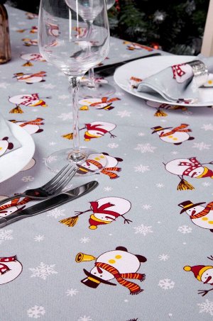Скатерть из рогожки Happy Fox Home