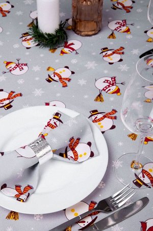 Скатерть из рогожки Happy Fox Home