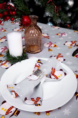 Скатерть из рогожки Happy Fox Home
