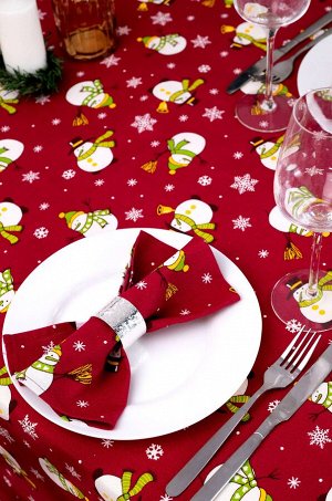 Скатерть из рогожки Happy Fox Home