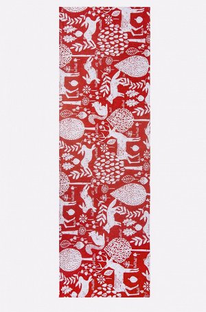 Дорожка на стол из рогожки 145x45 Happy Fox Home