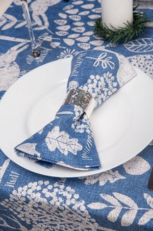Дорожка на стол из рогожки 145x45 Happy Fox Home