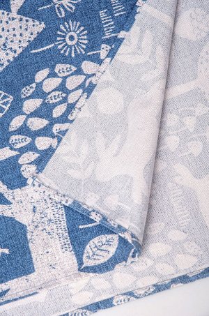 Дорожка на стол из рогожки 145x45 Happy Fox Home