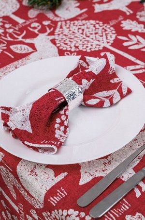 Скатерть из рогожки Happy Fox Home