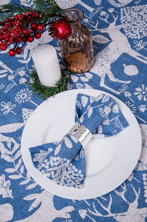 Скатерть из рогожки Happy Fox Home