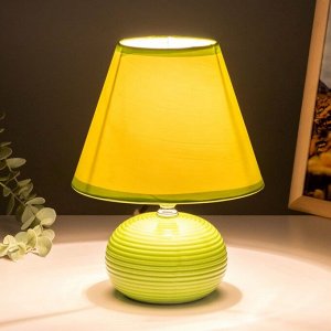 Настольная лампа "Саленто" Е14 40Вт зеленый 17х17х23 см