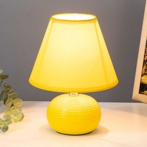 Настольная лампа "Саленто" Е14 40Вт желтый 17х17х23 см RISALUX