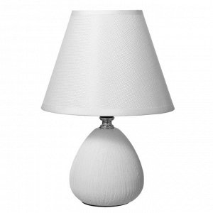 Настольная лампа "Эстель" Е14 40Вт белый 17х17х26 см RISALUX