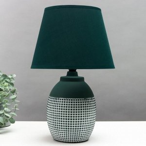 Настольная лампа 16772/1GN E14 40Вт зеленый 13,5х13,5х39 см