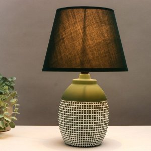 Настольная лампа 16772/1GN E14 40Вт зеленый 13,5х13,5х39 см RISALUX