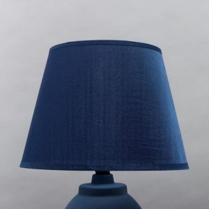 Настольная лампа 16772/1BL E14 40Вт синий 13,5х13,5х39 см RISALUX