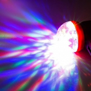 RISALUX Ночник &quot;Кристалл&quot; LED USB RGB МИКС 4Х4Х4,3 см