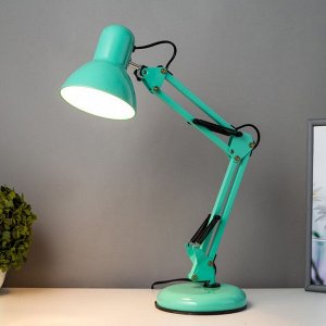 Настольная лампа "Джоди" E27 40Вт зеленый 14х12х55 м
