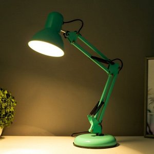 Настольная лампа "Джоди" E27 40Вт зеленый 14х12х55 м