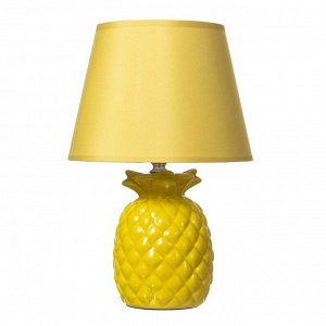 Настольная лампа "Ананас" Е14 40Вт желтый 22х22х33 см