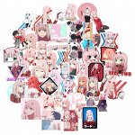 Набор стикеров &quot;Darling in the Franxx/Милый во Франксе&quot;