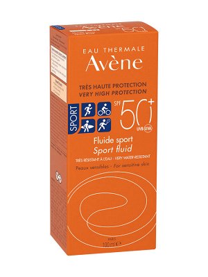 Авен Солнцезащитный флюид Спорт SPF50+, 100 мл (Avene, Suncare)
