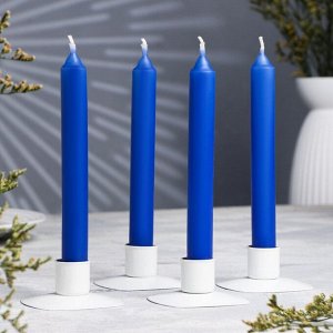 Набор свечей столовых ароматических "Лаванда", 17,5 х 1,8 см, 40 г, 5 ч, 4 штуки