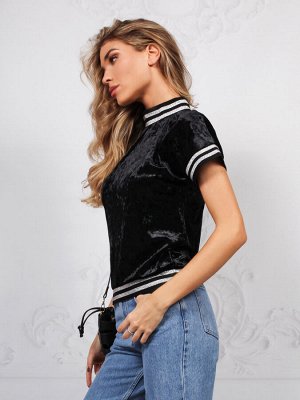 Бархатный свитшот