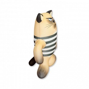 Игрушка-антистресс Кот ВДВ коричневый