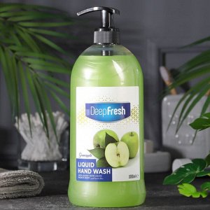Жидкое мыло для рук "Зелёное яблоко", серия "Семейное", Deep Fresh, 1 л