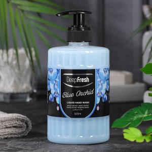 Жидкое мыло для рук "Голубая орхидея", серия "Романтика", Deep Fresh, 500 мл