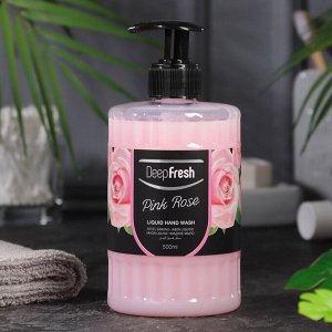 Жидкое мыло для рук "Розовая роза", серия "Романтика", Deep Fresh, 500 мл