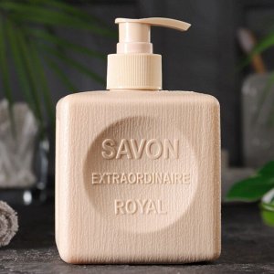 Жидкое мыло для рук "Кремовый куб", серия "Прованс", Savon De Royal, 500 мл