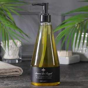 Люксовое увлажняющее жидкое мыло для рук оливковое "Олива", Savon De Royal, 640 мл